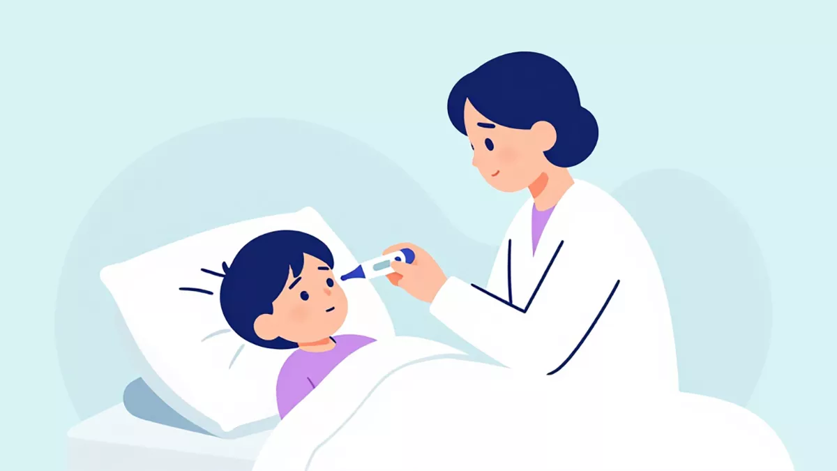 Co dělat, když má moje dítě teplotu?